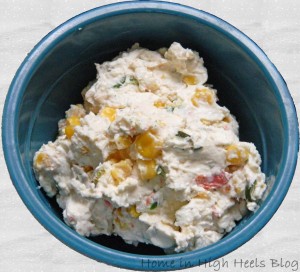 Kicked Up Serrano Spicy Polside Dip Recipe from Home in High Heels