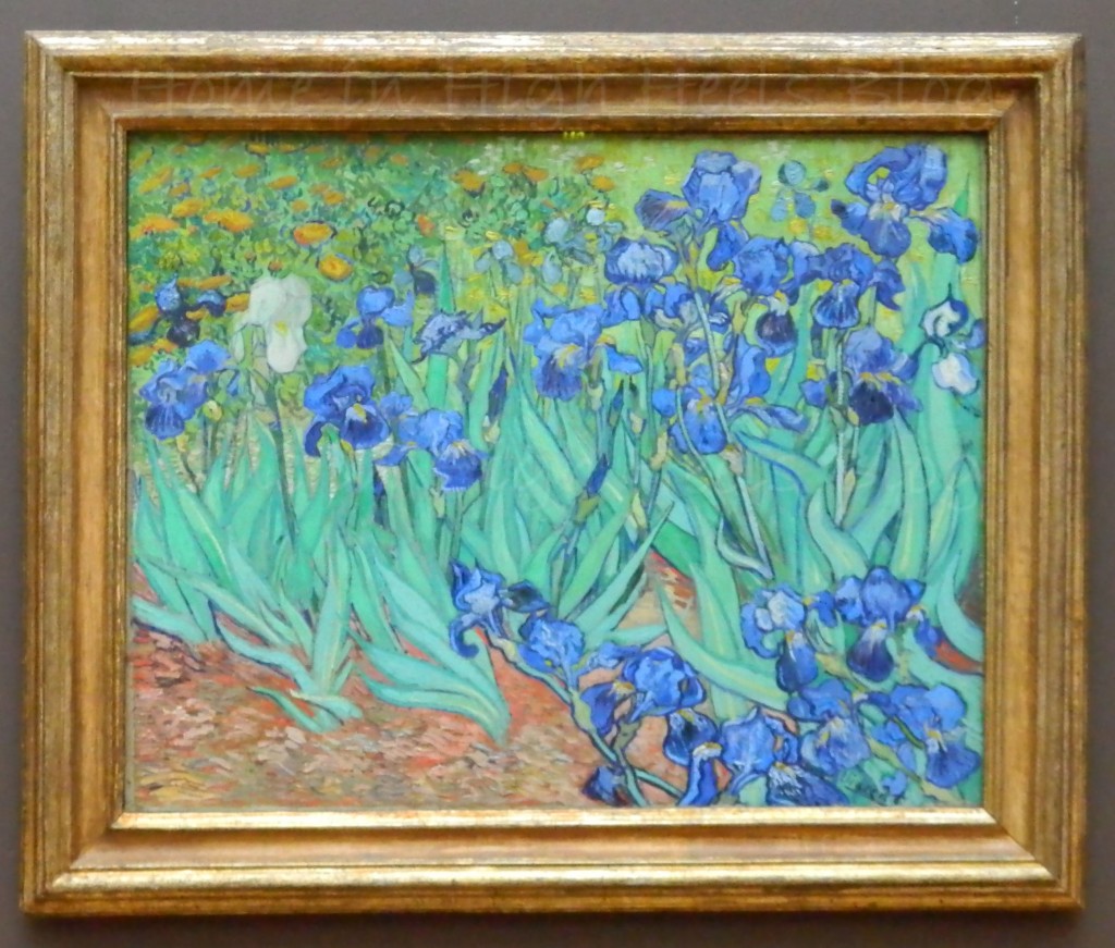 J Paul Getty Museum Jan 2014 California Irises Painting Van Gogh