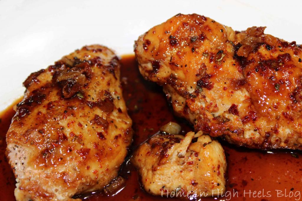 Easy Sweet and Spicy Honey Beer Sauce with Chicken Recipe