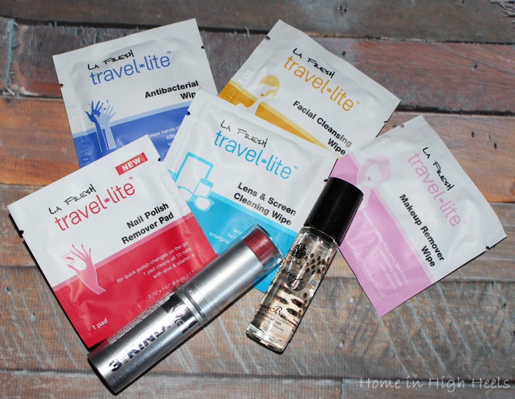 SugarBash Lifestyle Subscription Review- This Month is Road Trip! Want a subscription filled with items ranging in categories instead of the usual sample packets? This might be your perfect sub box! See it all on Home in High Heels