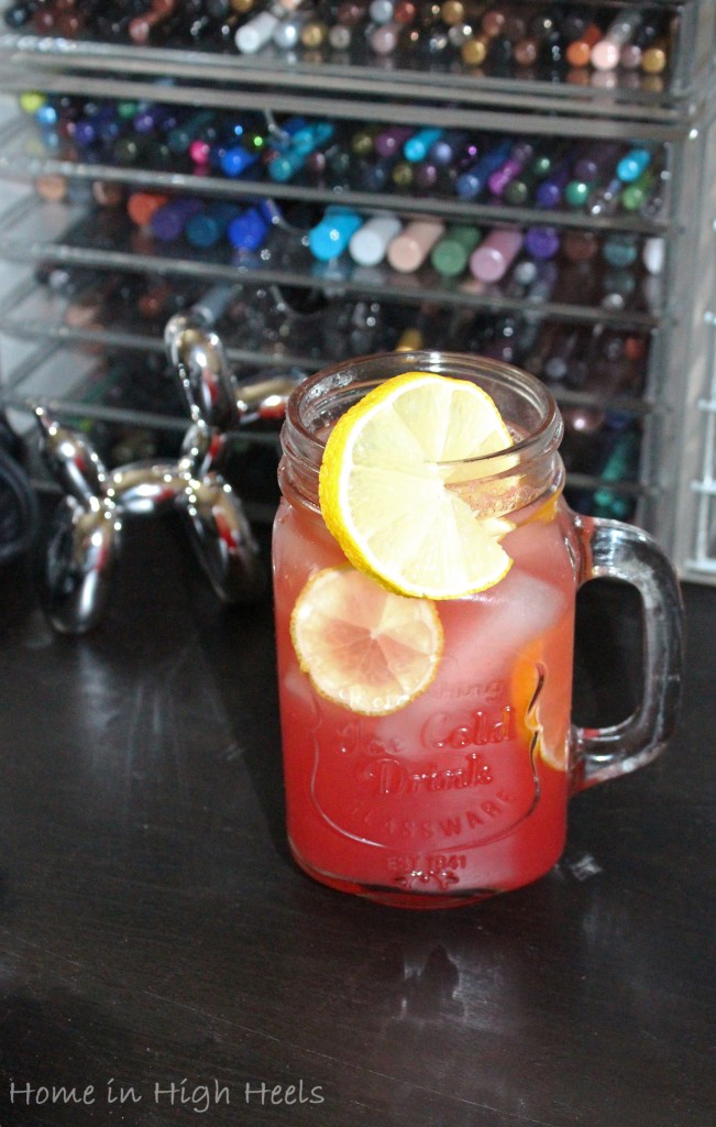 Beat the Bloat with this Watermelon Lemonade Recipe from Home in High Heels. Find recipes, lifestyle, & fashion posts on www.homeinhighheels.com