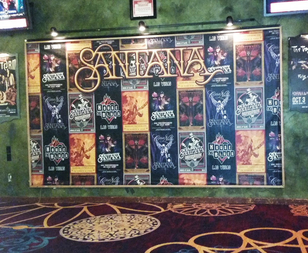 Check out my experience at the House of Blues in Las Vegas to see An Intimate Evening with Santana: Greatest Hits Live! on Home in High Heels | www.homeinhighheels.com