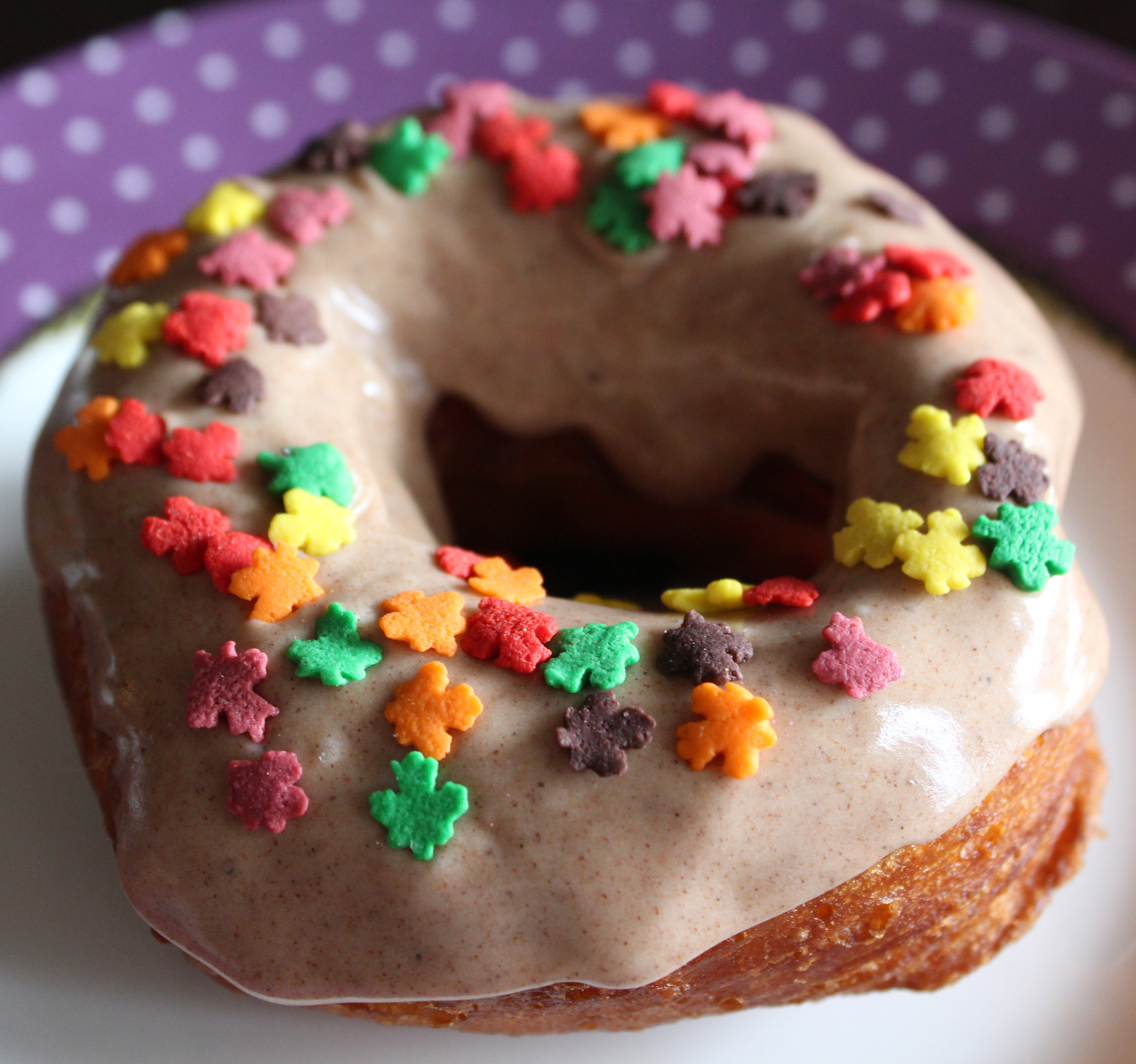 A simple recipe for fantastic donuts! Quick Biscuit Donuts with Pumpkin Spice Creamer Icing- using what you have in your fridge to create something super impressive! & on a budget! No waste & scrumptious results perfect for using up creamer in a recipe & delving into autumn treats! View more recipes & lifestyle posts on Home in High Heels