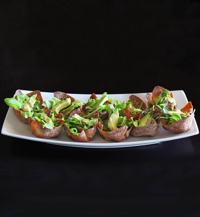 These Green Goddess Won Ton Salad Cups are super easy to make, adapt to what you have in your fridge, & taste a bit like a cheat meal...without being one! Want to see how to make them? I also have my tips for making the perfect little won ton cups too!