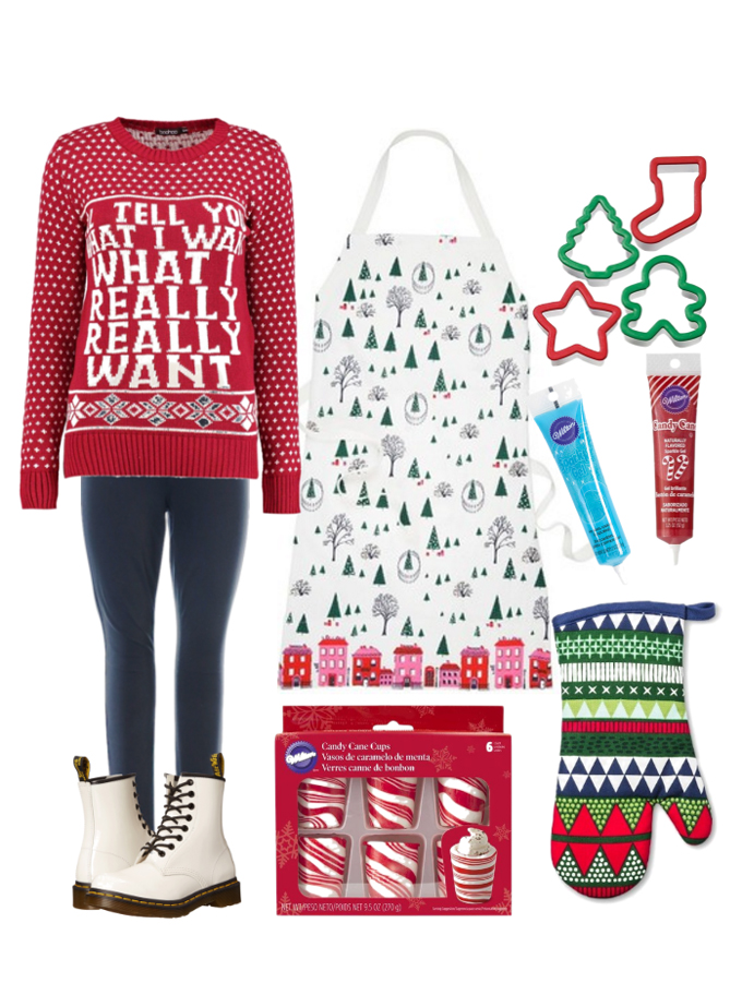 Confident Outfits to Take on the Holidays- including gift wrapping, party dresses, Christmas morning, & even cookie making! See more style, recipes, & DIY ideas on Home in High Heels