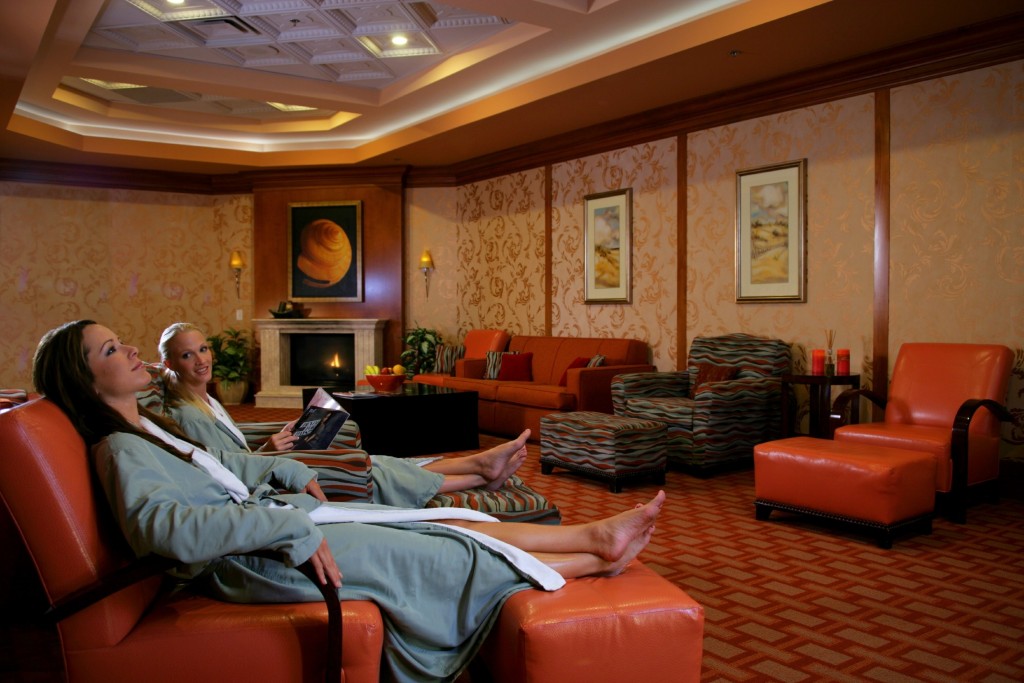 Take a peek inside South Point Hotel's Costa del Sur Spa & Salon in Las Vegas including amenities, TLC, couple's treatments, & more on Home in High Heels
