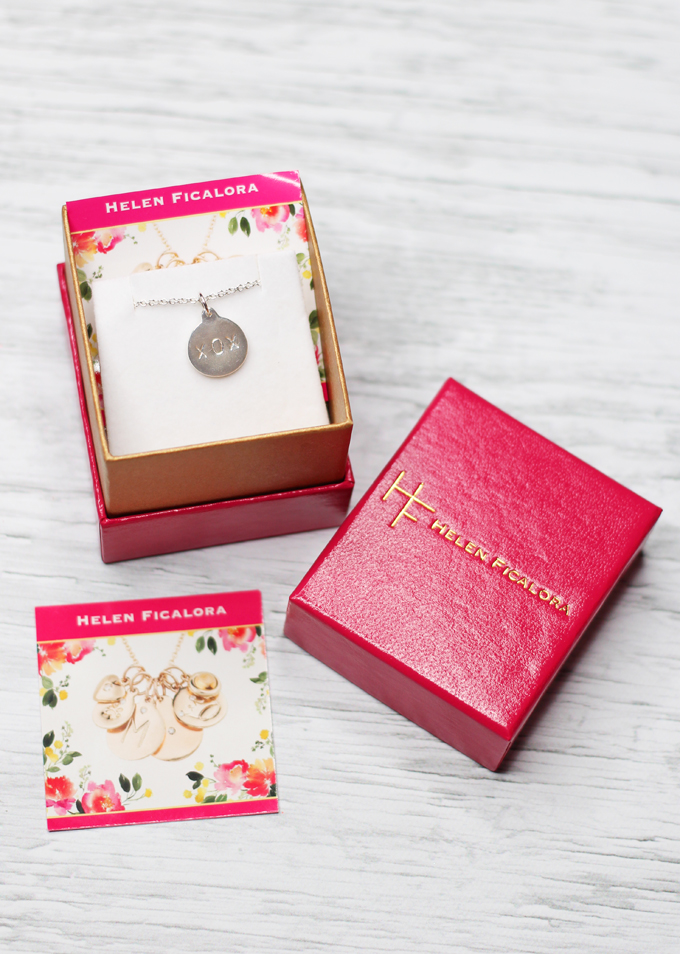 Helen Ficalora XOX Sterling Necklace Valentine's Day Giveaway on Home in High Heels