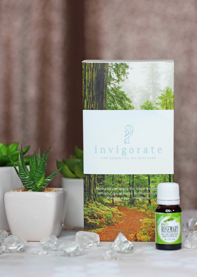See how I Finally Love my Car with the Invigorate Essential Oil Car Diffuser on Home In High Heels