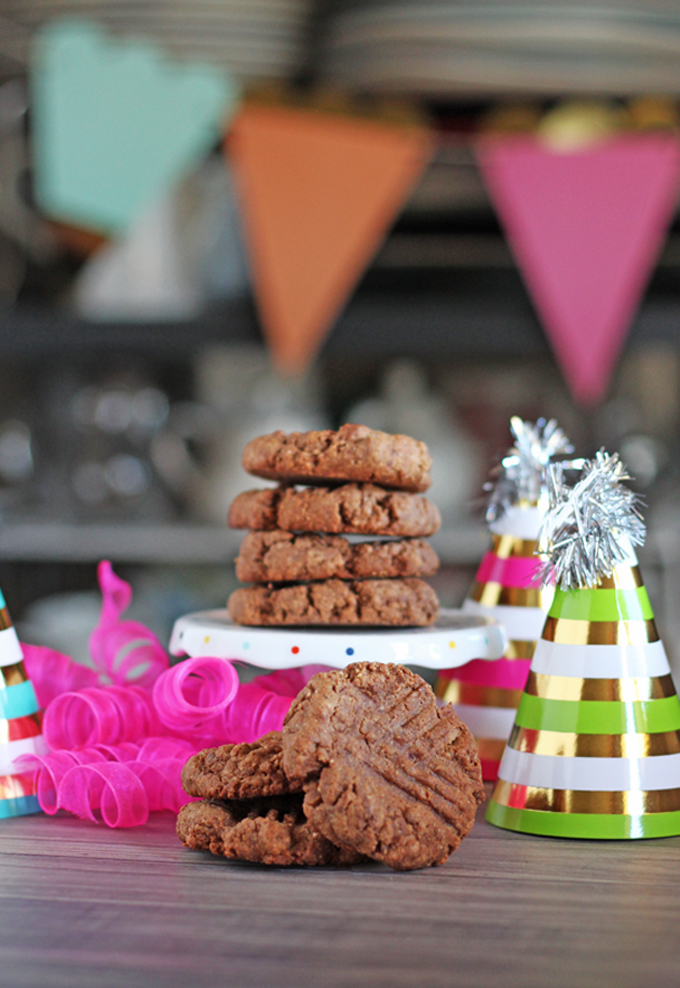 Nuts ‘N More Protein Power Butter Cookies Recipe- great for high protein, low carb, LCHF, & keto especially! See more recipe ideas on Home in High Heels