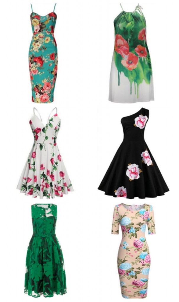 Spring Floral Dresses for Curvy Girls + How I Keep Them in Great Shape! Date night, maxi dresses, & vintage inspired picks too! See more lifestyle, fashion, & recipes on Home in High Heels