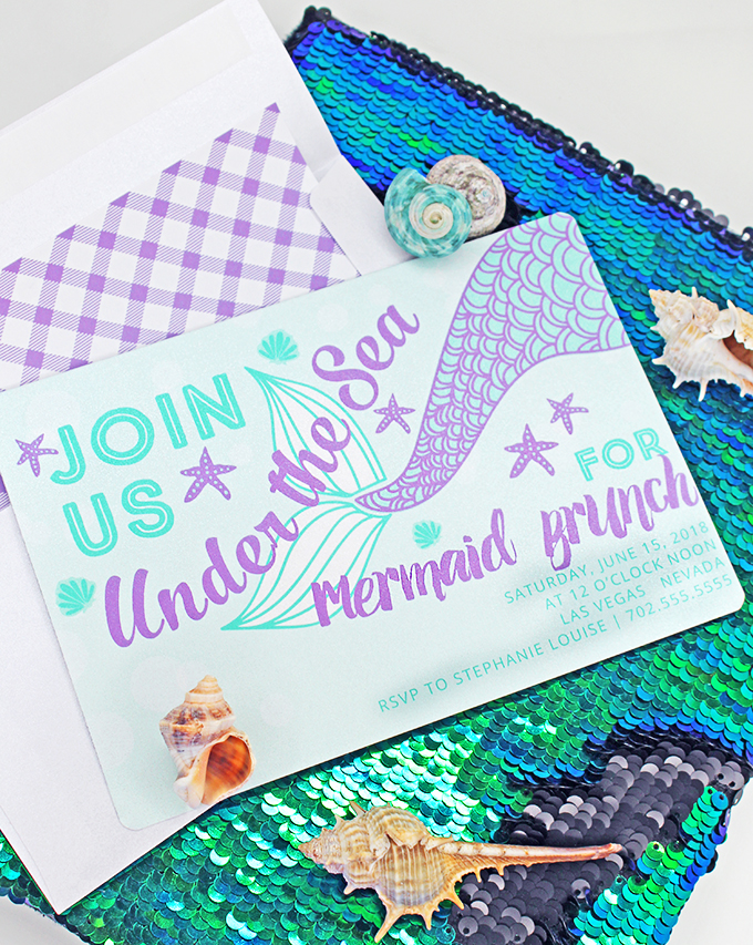 Under the Sea Mermaid Brunch Ideas Putting together a party or brunch shouldn't be a hassle- it should be fun! Check out 5 simple ideas- from neons to mermaids to meals on Home in High Heels