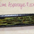 Mint and Lime Asparagus Recipe Fresh DIY