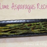 Mint and Lime Asparagus Recipe Fresh DIY