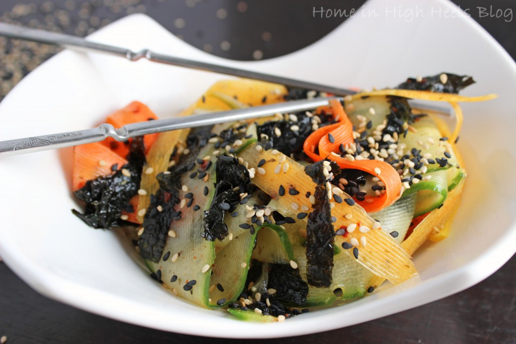 Simple Cucumber Seaweed Salad Recipe Home In High Heels