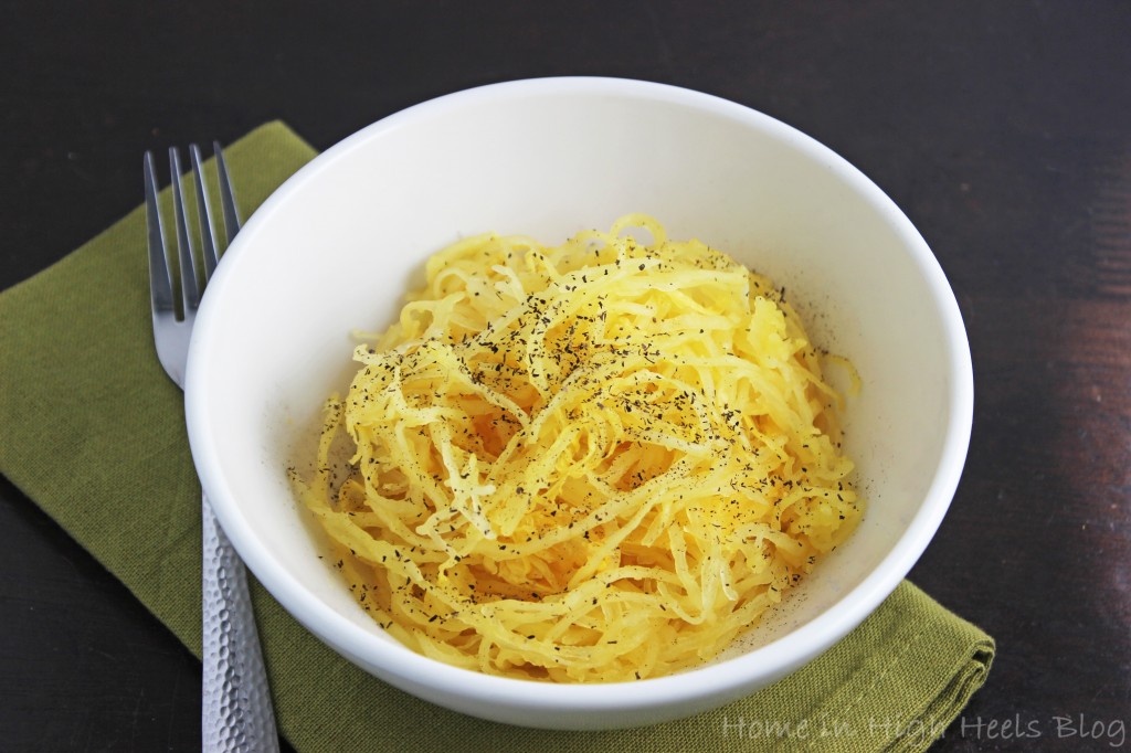 How to Make the Perfect Spaghetti Squash Noodles Home In High Heels