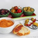 Easy Holiday Appetizers & Roasted Red Pepper Hummus with Mezzetta