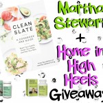 Martha Stewart Clean Slate Cookbook & Guide + Other Martha Stewart Healthy Options & GIVEAWAY!