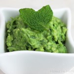 Pureed Pea Dip with Mint & Lemon Recipe from Martha Stewart Living on Home in High Heels