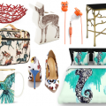 The Top Spring Fashion Trends for Your Home with Stripes, Animals, & Gingham Style! www.homeinhighheels.com
