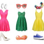 How to Style a Confident Outfit- showing some skin in a classy way, adding in some flash with metallics, & making a statement with a pop of color! on Home in High Heels | www.homeinhighheels.com