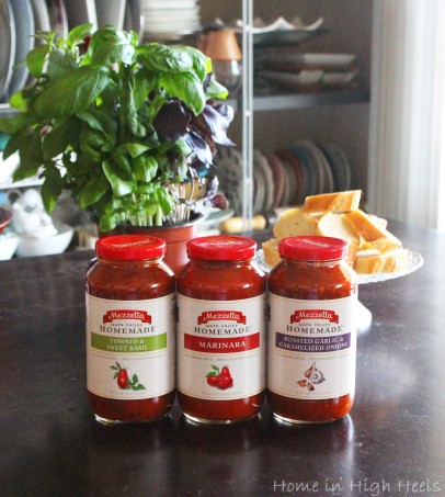 DIY Crostini Pizza Bar for an Easy Family Meal + some of my favorite topping ideas! Find out more including more dinner ideas & recipes on Home in High Heels | www.homeinhighheels.com