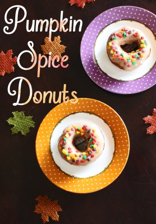 A simple recipe for fantastic donuts! Quick Biscuit Donuts with Pumpkin Spice Creamer Icing- using what you have in your fridge to create something super impressive! & on a budget! No waste & scrumptious results perfect for using up creamer in a recipe & delving into autumn treats! View more recipes & lifestyle posts on Home in High Heels