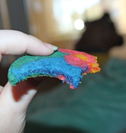 Want colorful, fun, rainbow cookies? How about making them without all the mess of icing or sprinkles? Here's my recipe & tutorial for Rainbow Stained Glass Cookies for the Holidays - perfect for Christmas, Hanukkah, & just about any holiday if you play with the color combos! Tons of fun to make & tasty to eat! Check out more great ideas on Home in High Heels