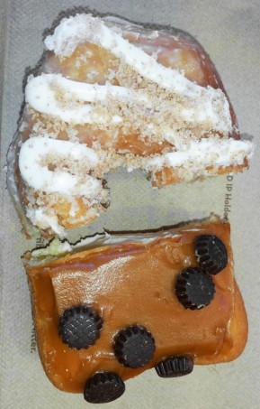 Time for Holiday Treats & Tastes at Dunkin Donuts! Keep reading to check out Snickerdoodle Croissant Donuts, Pumpkin Lattes, & much more on Home in High Heels