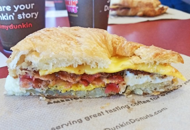 Time for Holiday Treats & Tastes at Dunkin Donuts! Keep reading to check out Snickerdoodle Croissant Donuts, Pumpkin Lattes, & much more on Home in High Heels