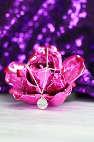 Helen Ficalora XOX Sterling Necklace Valentine's Day Giveaway on Home in High Heels