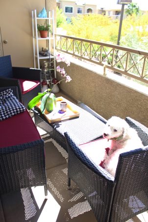 Creating an Apartment Patio I Love with LuxeDecor on Home in High Heels