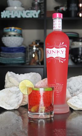 Summertime Vodka Sips with 3 Recipe Variations! Mean Green Jealousy, Think Pink, & Green with Envy summer vodka drink recipes on Home in High Heels