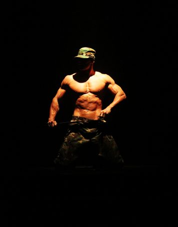 Vegas Girls Can't Get Enough Thunder Down Under- the perfect girl's night out on the Las Vegas Strip on Home in High Heels