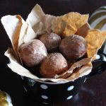 DIY Salted Caramel Glazed Biscuit Donut Holes Recipe- using items from your fridge! on Home in High Heels