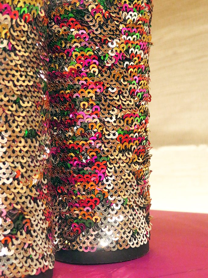 Sam Edelman Sequin Heels A look at all the top fall / autumn trends at the Forum Shops Las Vegas including a look at the must-haves to order for lunch at Sushi Roku at Home in High Heels
