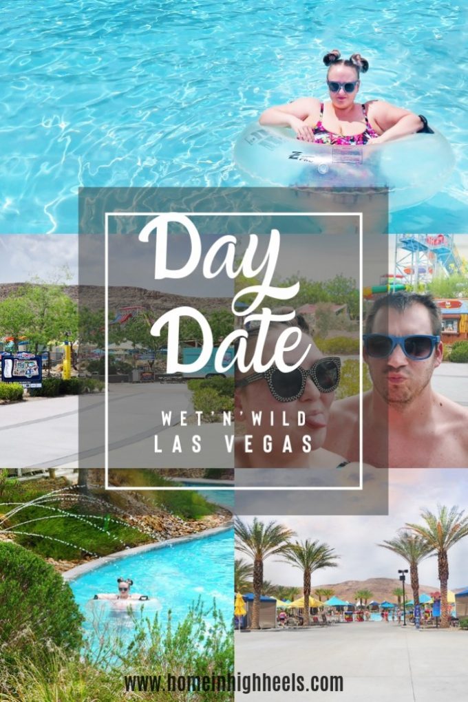 Day date with Ryan at Wet’n’Wild Las Vegas waterpark + #justwearthesuit on Home in High Heels