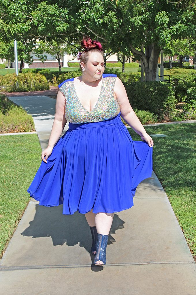 Styling Glam Plus/Curvy Event Dresses from Sydney's Closet (Formal, Cocktail, Prom, Wedding, & More!) including shoes & accessories on Home in High Heels
